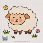 How to Draw a Sheep - Digital Drawing Ideas