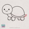 How to Draw a Turtle - Digital Drawing Ideas
