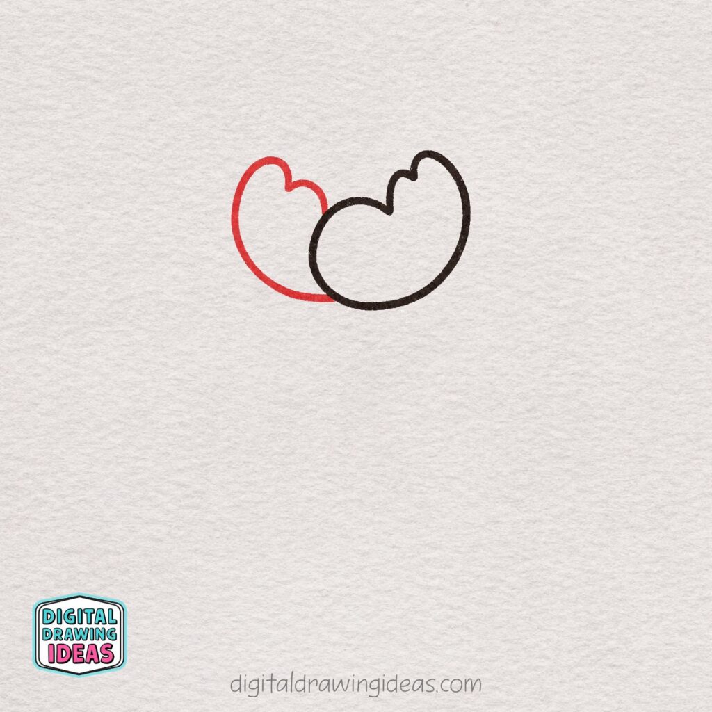 how to draw a peony flower - easy peony drawing