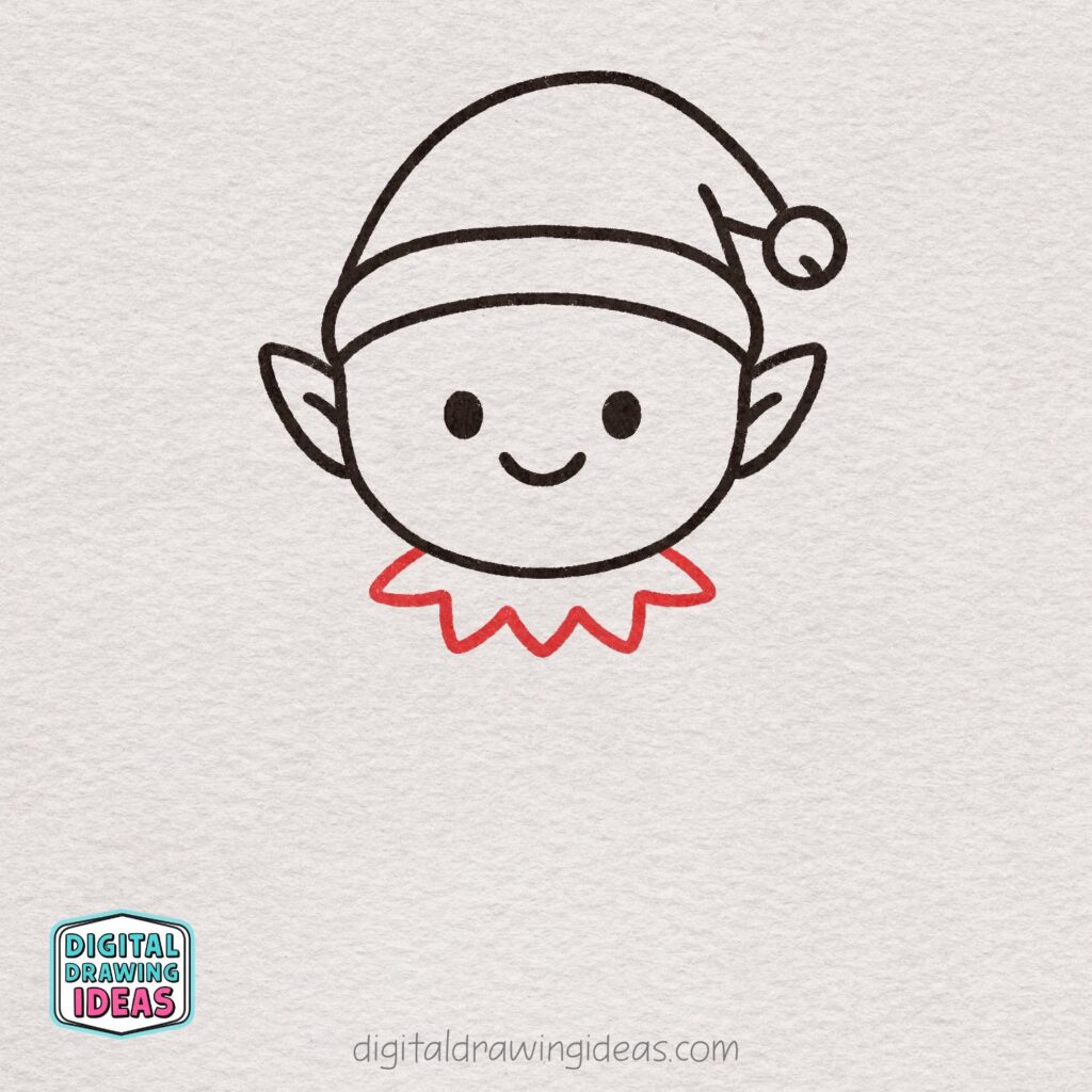how to draw an elf - cute elf drawing tutorial
