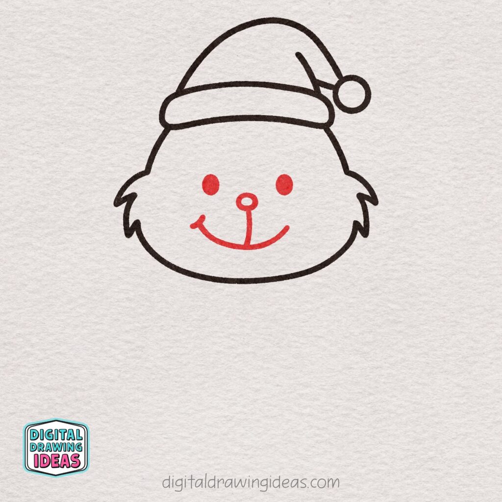 how to draw the Grinch - the Grinch drawing