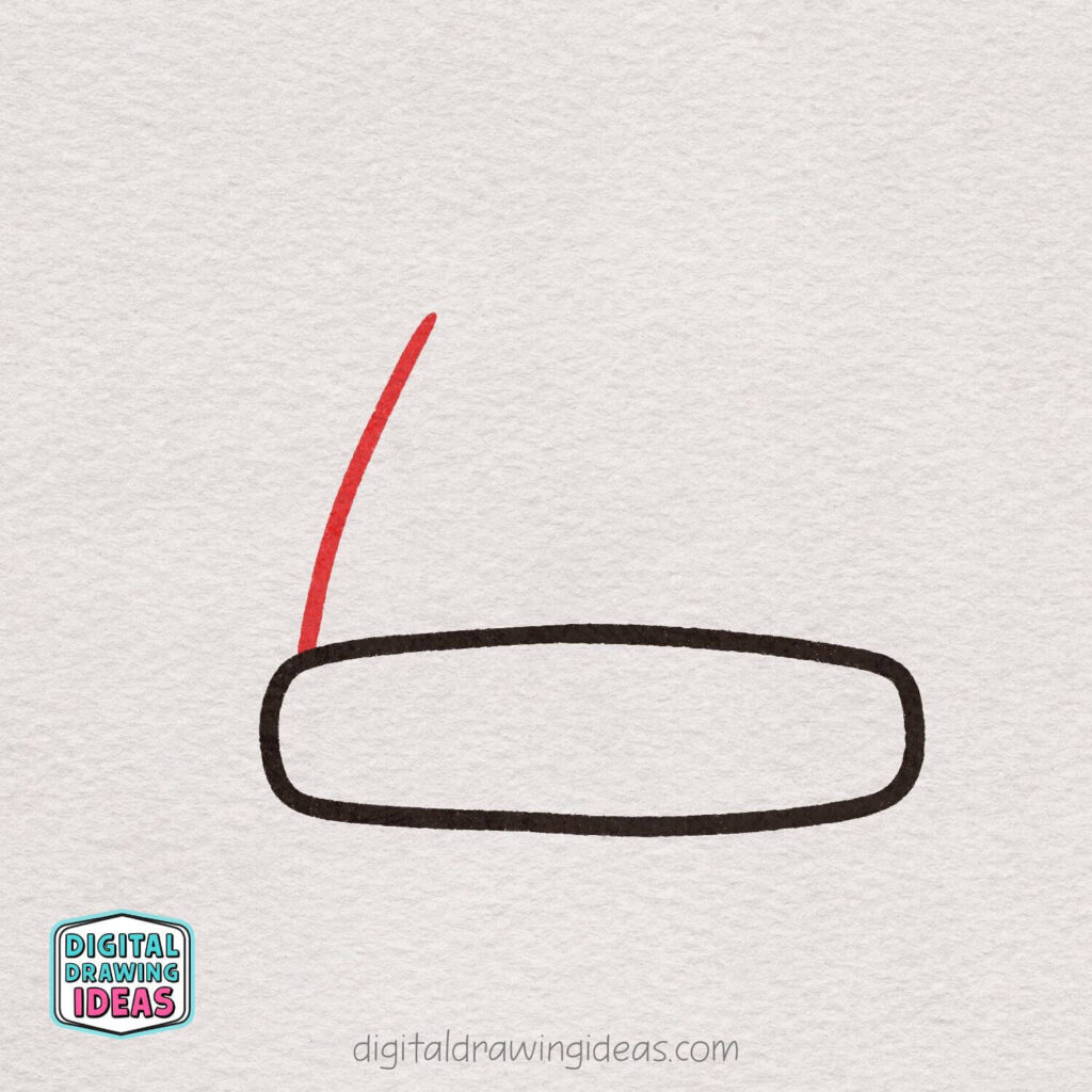 how to draw a christmas hat - easy christmas hat drawing tutorial