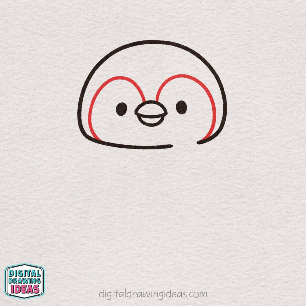 how to draw a penguin - cute penguin drawing tutorial
