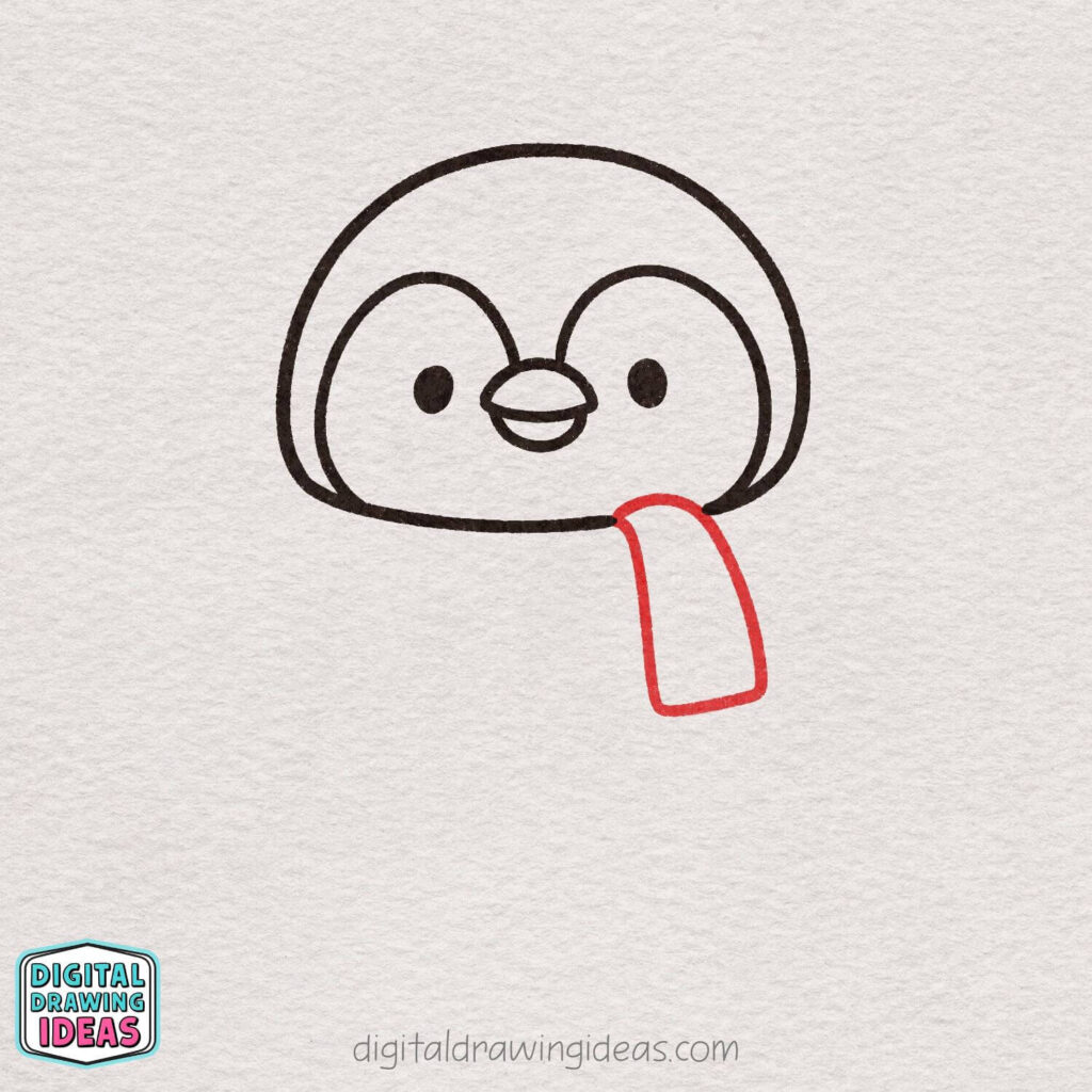 how to draw a penguin - cute penguin drawing tutorial