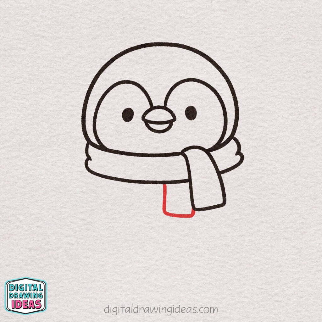 how to draw a penguin - cute penguin drawing tutorial