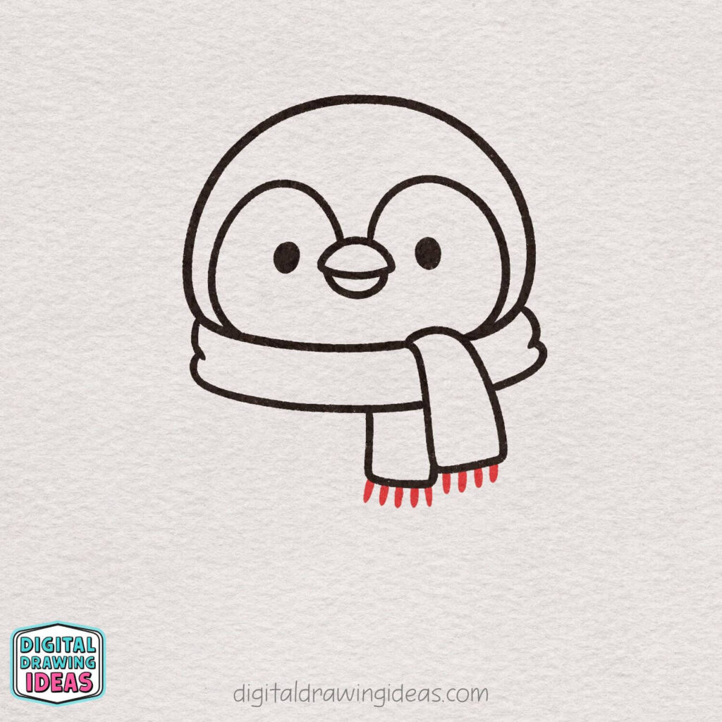 how to draw a penguin - cute penguin drawing tutorial