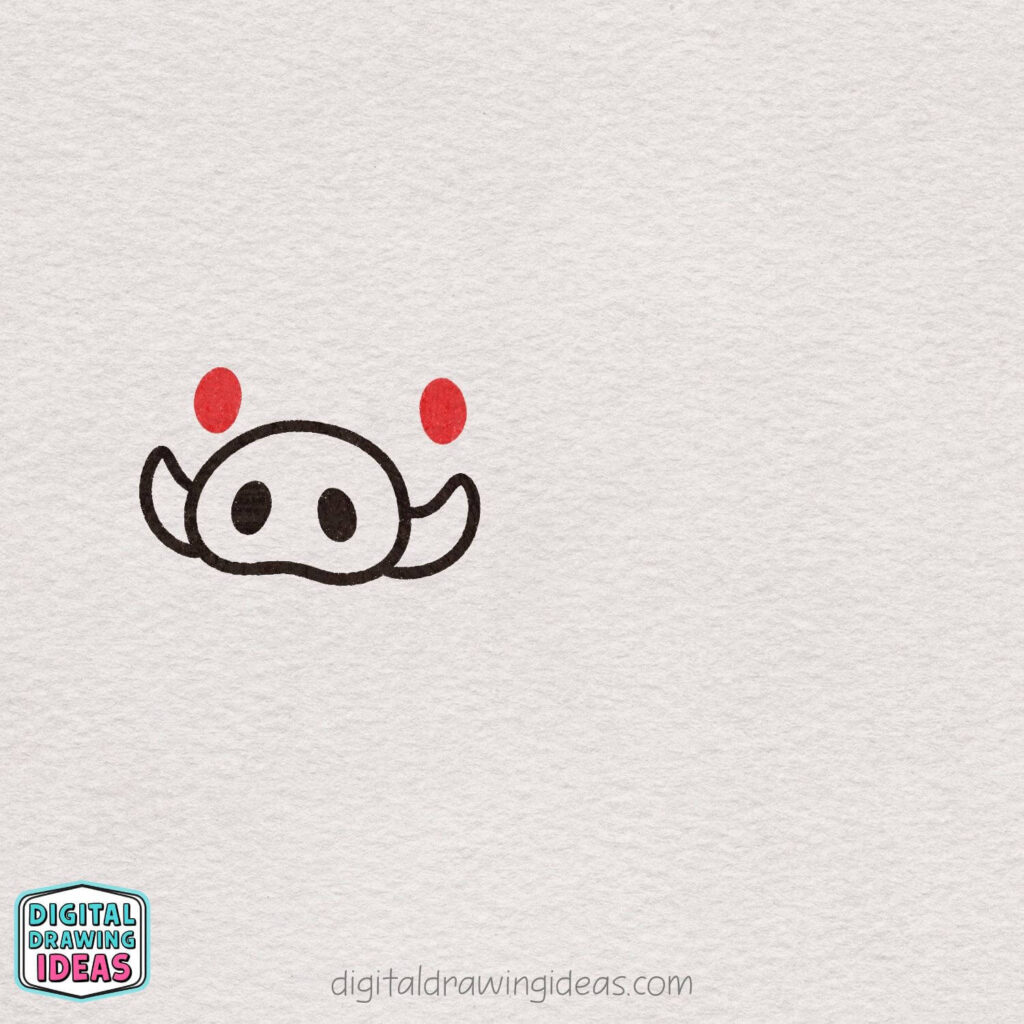 how to draw a boar - cute boar drawing tutorial