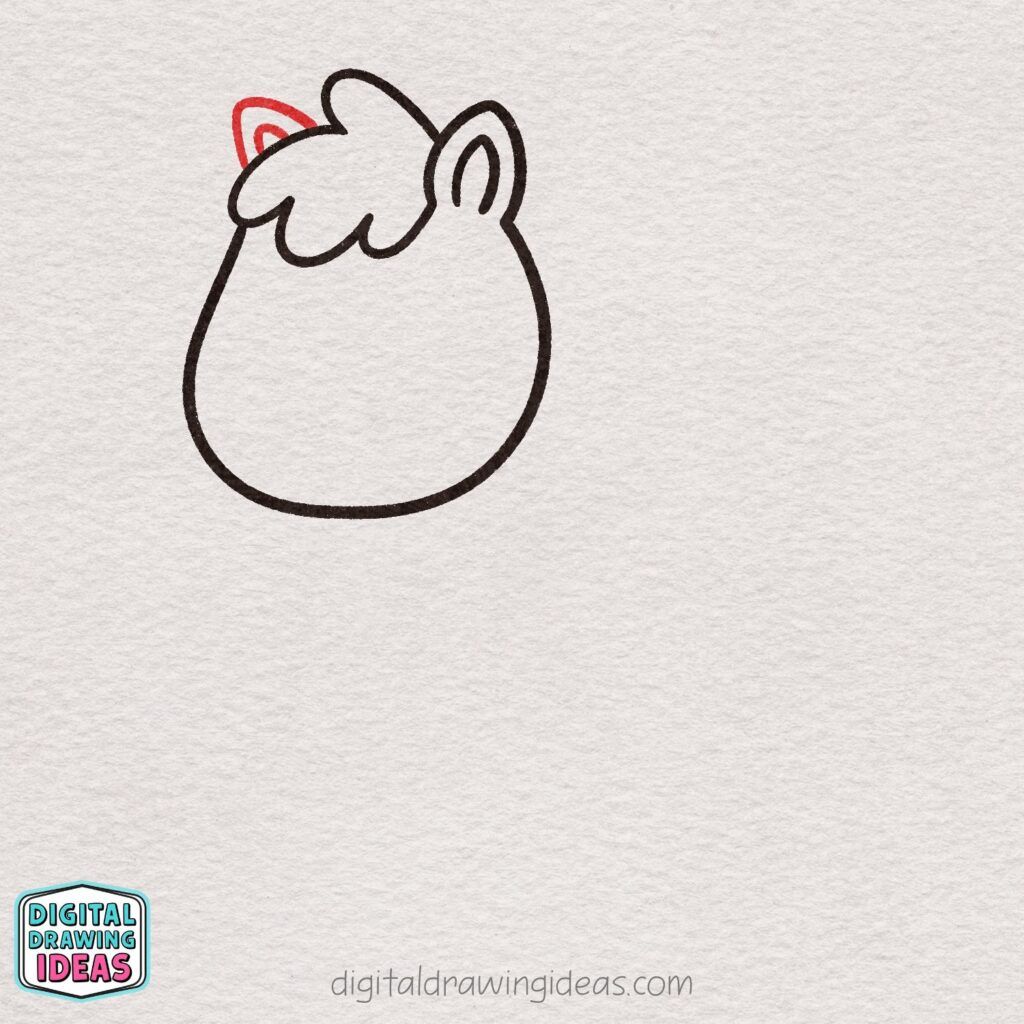 how to draw a horse - cute horse drawing tutorial