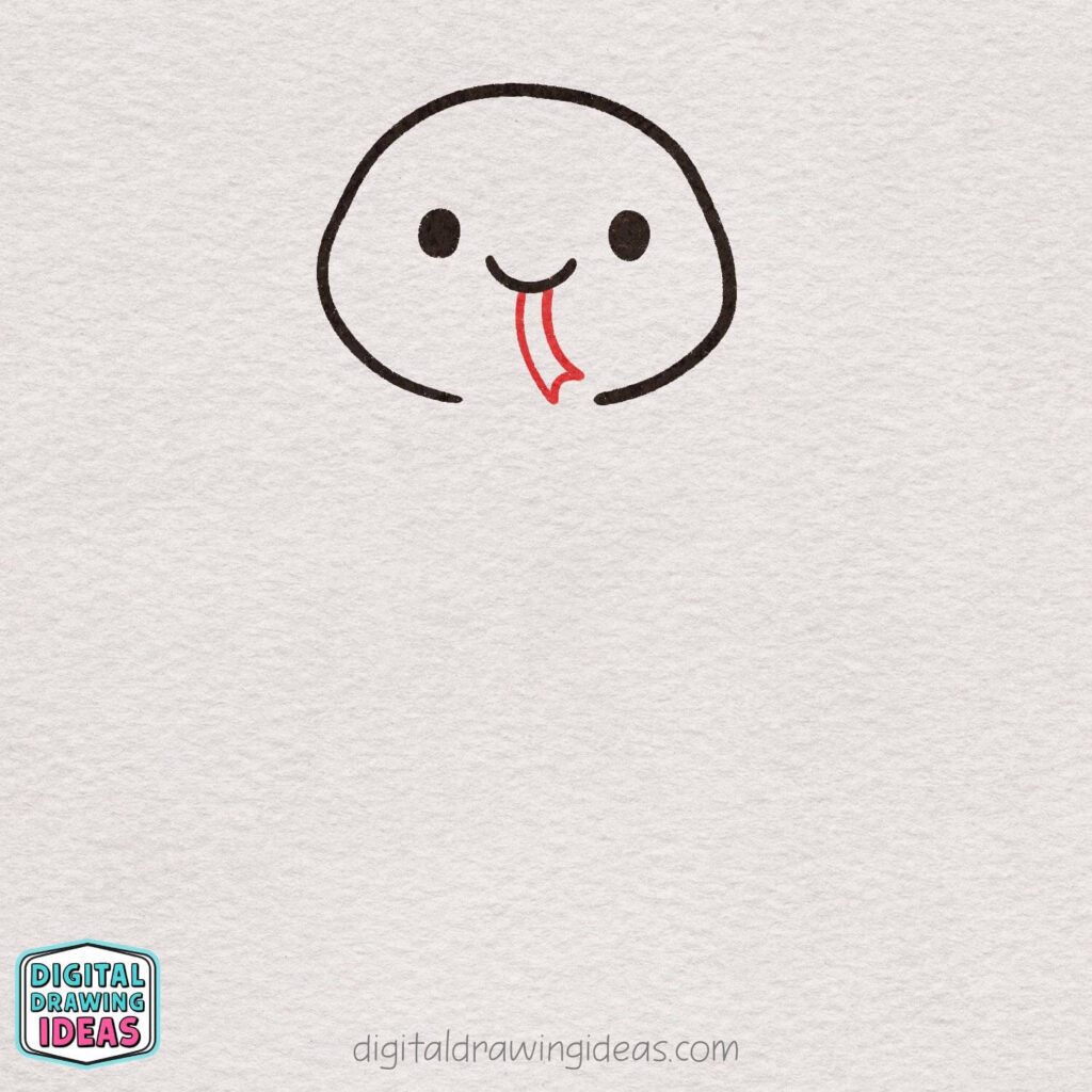 how to draw a snake - cute snake drawing tutorial