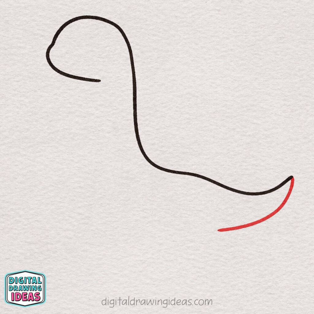 how to draw a dinosaur step by step - cute dinosaur drawing tutorial