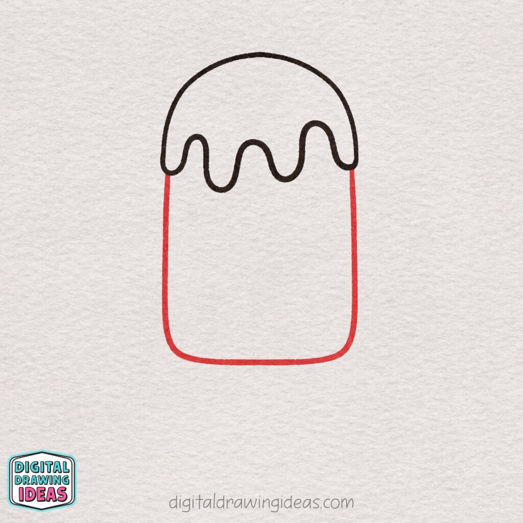 how to draw a popsicle step by step - cute popsicle drawing tutorial