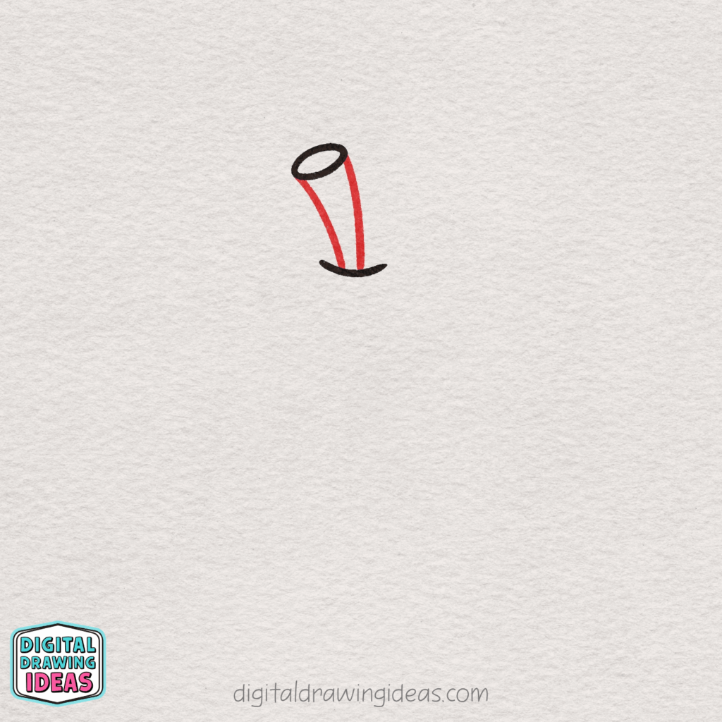 how to draw an apple step by step - cute apple drawing tutorial