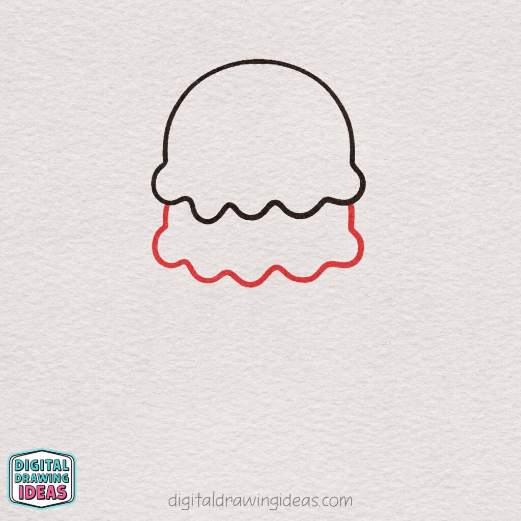 how to draw an ice cream - easy ice cream drawing tutorial