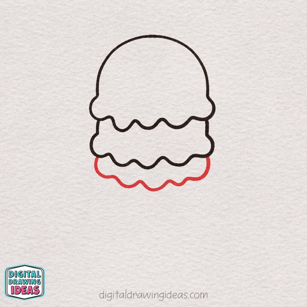 how to draw an ice cream - easy ice cream drawing tutorial