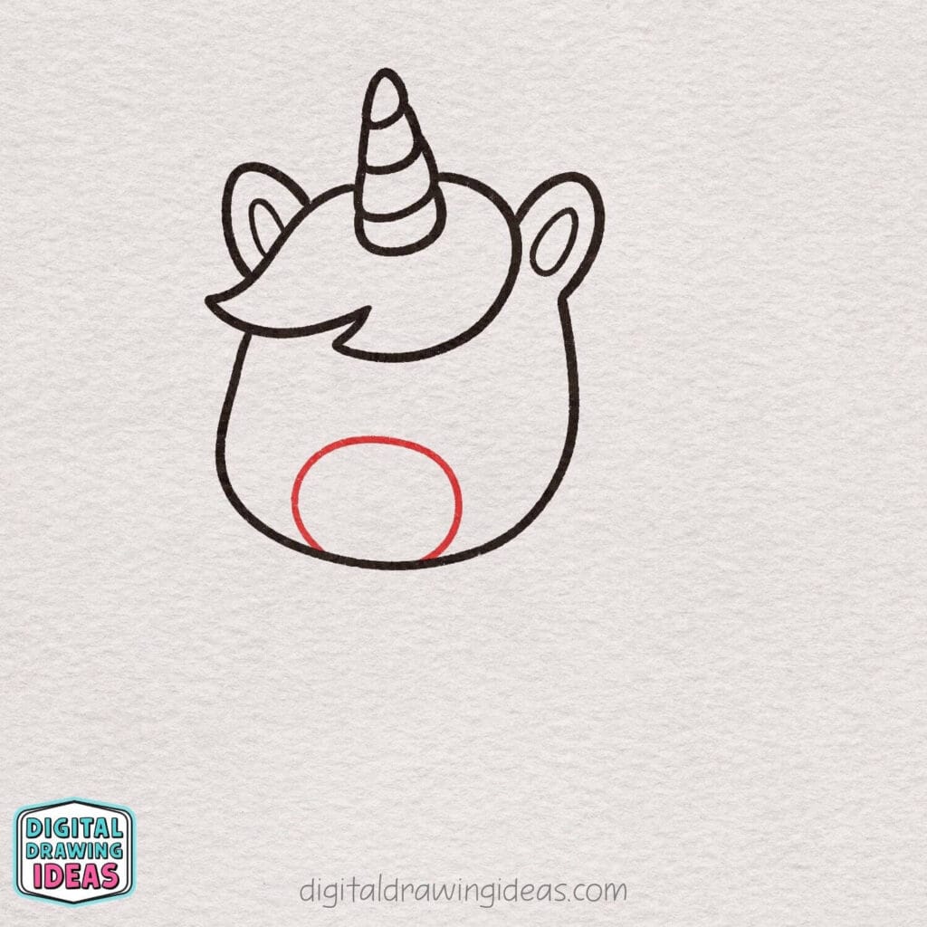 How to Draw a Unicorn step by step - cute unicorn drawing tutorial