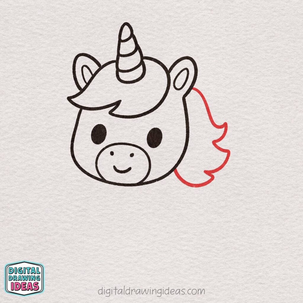 How to Draw a Unicorn step by step - cute unicorn drawing tutorial