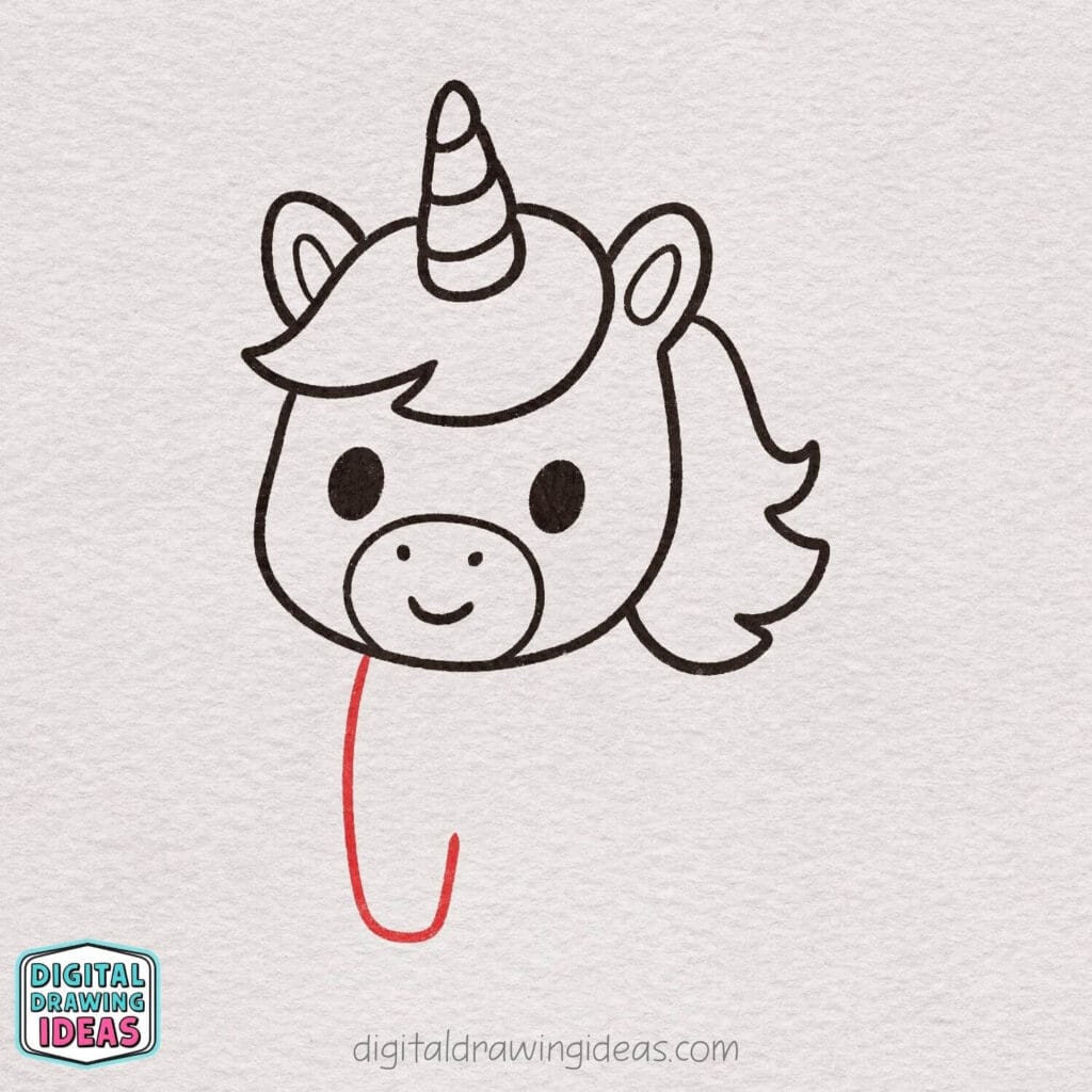 How to Draw a Unicorn step by step - cute unicorn drawing tutorial