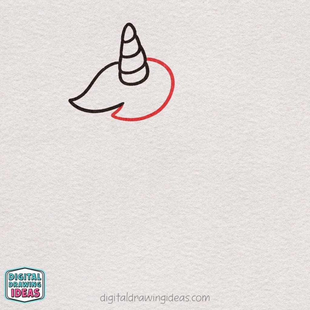 How to Draw a Unicorn step by step - cute unicorn drawing tutorial