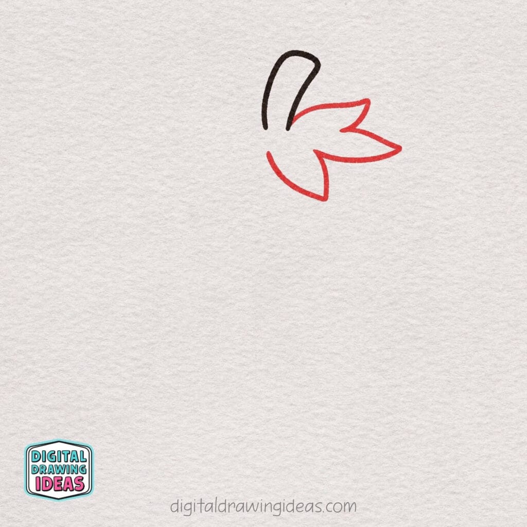 how to draw a strawberry step by step - cute strawberry drawing tutorial