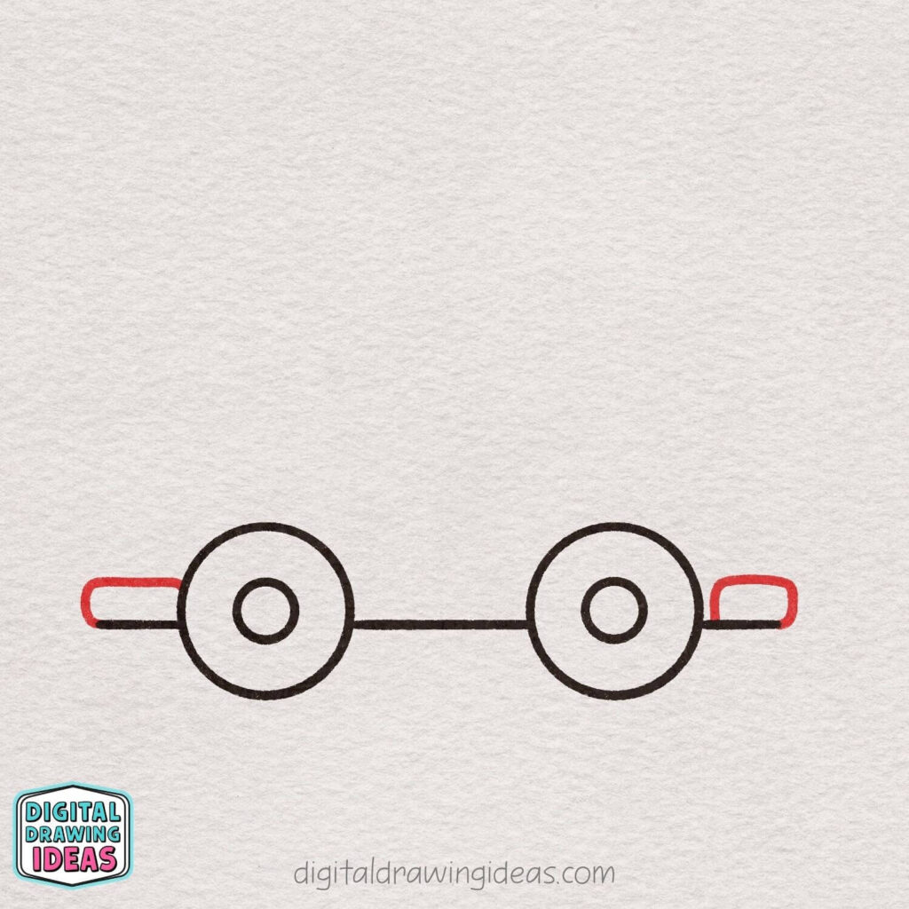 how to draw a car step by step - cute car drawing tutorial