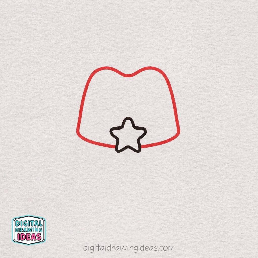 how to draw a cowboy hat - easy cowboy hat drawing tutorial