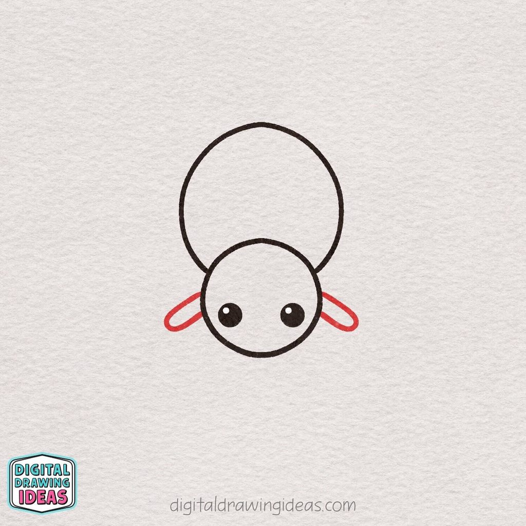 how to draw a spider step by step - easy spider drawing tutorial