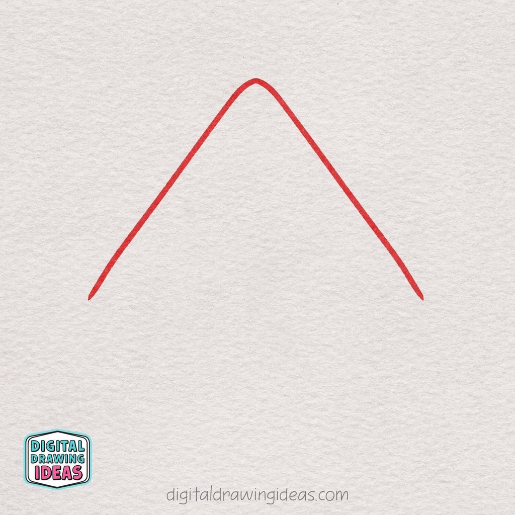 how to draw a watermelon slice step by step - cute watermelon drawing