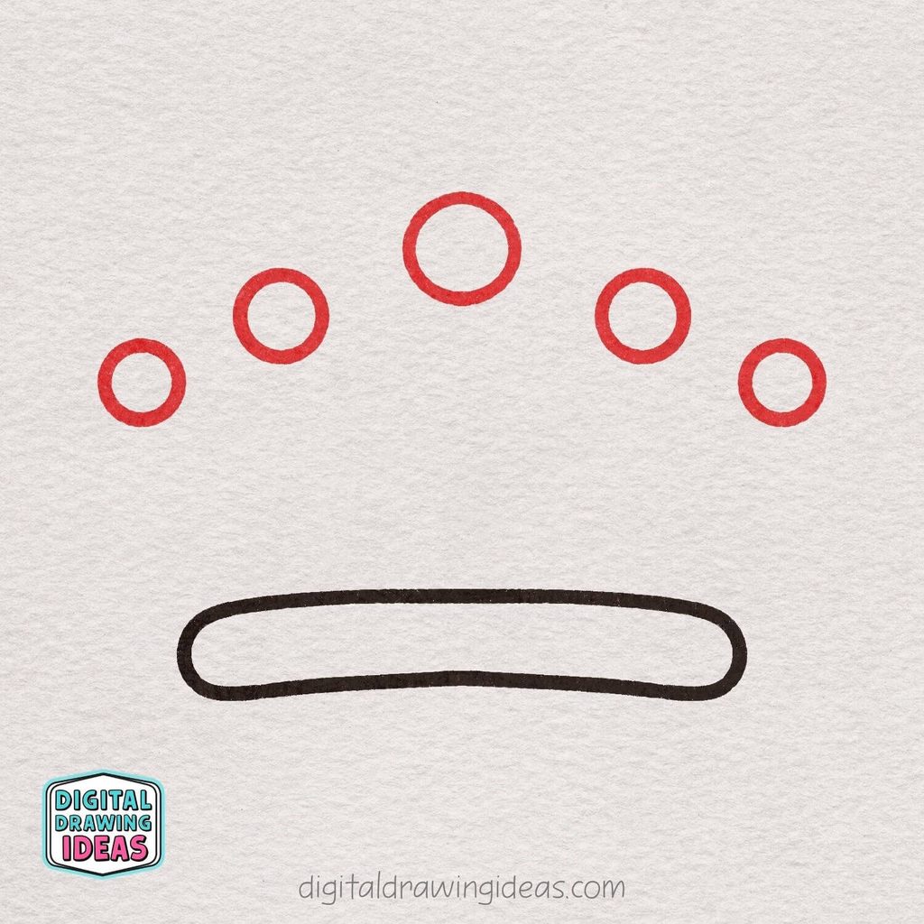 how to draw a crown step by step - easy crown drawing tutorial